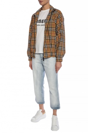 T-shirt z nadrukowanym logo, zdjęcie 2 T-shirt z nadrukowanym logo od Burberry